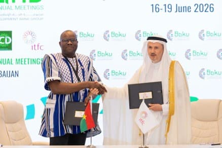 Burkina Faso – ITFC : un milliard de dollars pour le commerce et le secteur privé