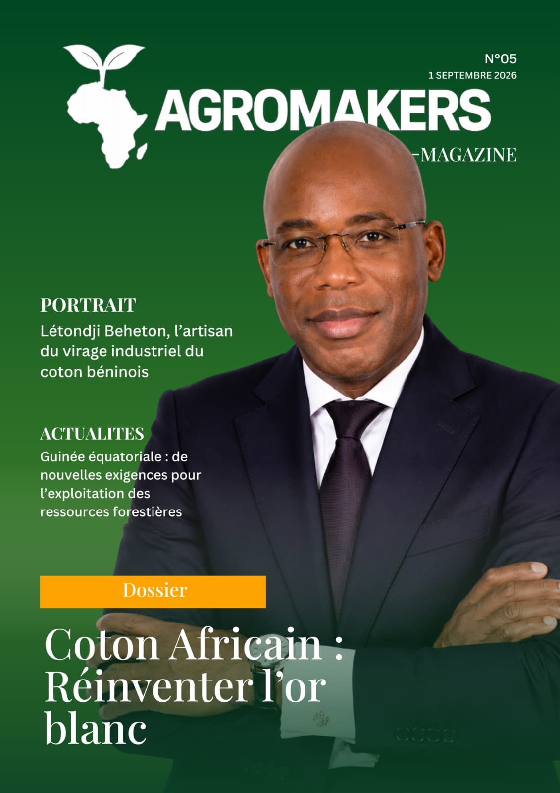 Couverture du magazine n°5